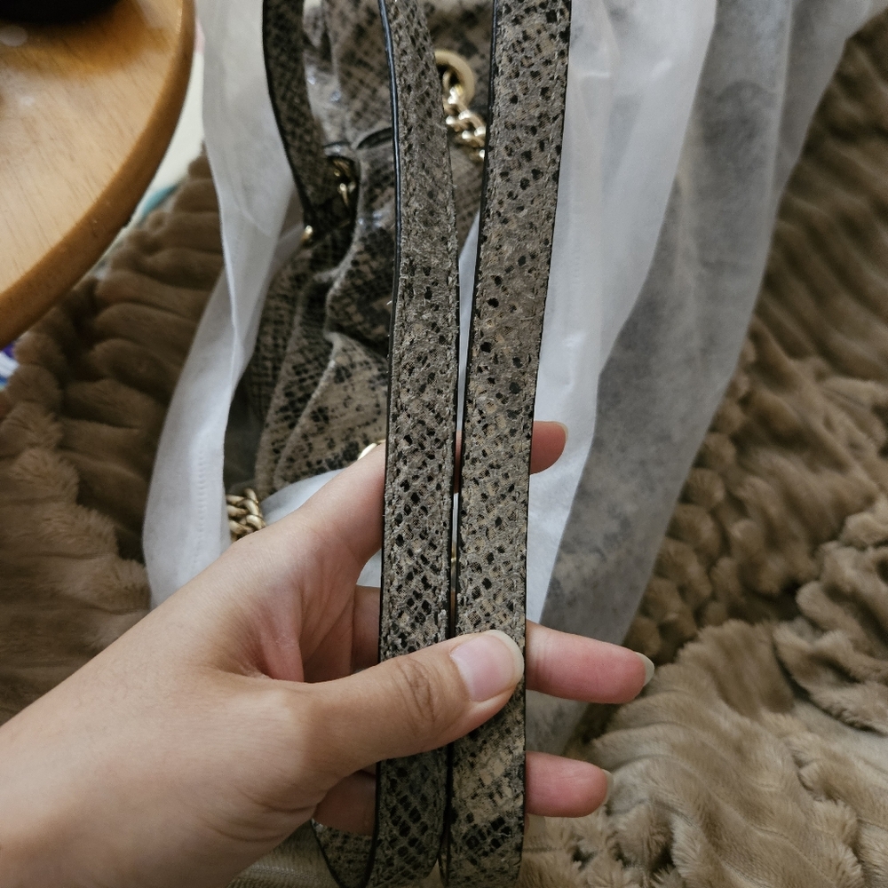 Michael Kors Python Snakeskin Tote Bag - Picture 13 of 15